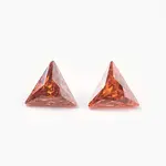 Cubic Zirconia Pointed Back Cabochons