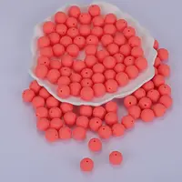 Round Silicone Focal Beads