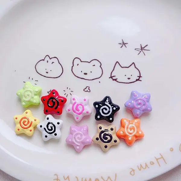 Baking Paint Opaque Acrylic Beads