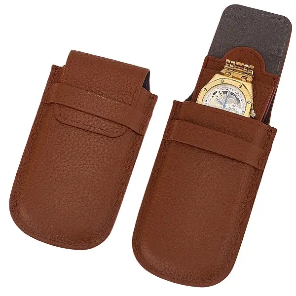 1Pc Leather Single Watch Gift Envelope Bags
