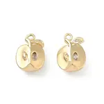 Brass Micro Pave Cubic Zirconia Pendants