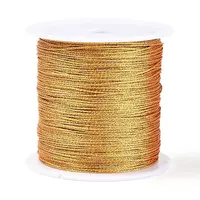 50M 6-Ply Round PET Metallic Thread