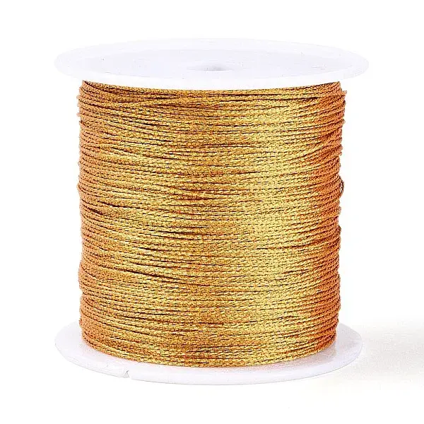 50M 6-Ply Round PET Metallic Thread