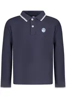 NORTH SAILS KIDS' LONG-SLEEVED POLO SHIRT, BLUE