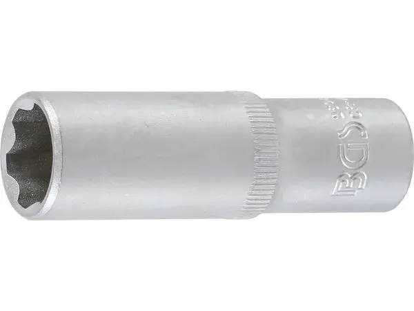 BGS technic Hlavice nástrčné, 3/8", různé velikosti, profil Super Lock, prodloužené 63 mm - BGS Velikost: 14 mm