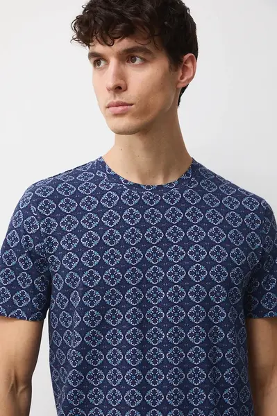 Tričko Medicine pánské, tmavomodrá barva