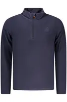 Pánská modrá fleecová mikina na zip