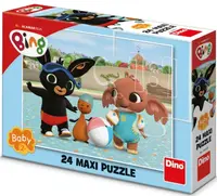 Puzzle Bing u bazénu 24 dílků maxi - -