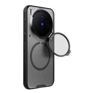 Zadní kryt Nillkin CamShield Prop pro Vivo X300, transparentní černá