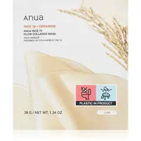 Anua Rice 70% + Ceramide Clow Collagen Mask rozjasňující pleťová maska s kolagenem 1 ks