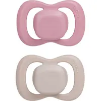 B.Box Natural Rubber 6m+ dudlík Berry/Blush 2 ks