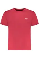 Červené pánské triko s krátkým rukávem