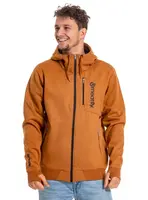 Meatfly pánská technická mikina Lightyear Brown Sugar | Hnědá | Velikost L