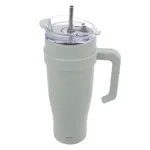 Nerezový termohrnek s brčkem TERMO 1,2 l, zelený