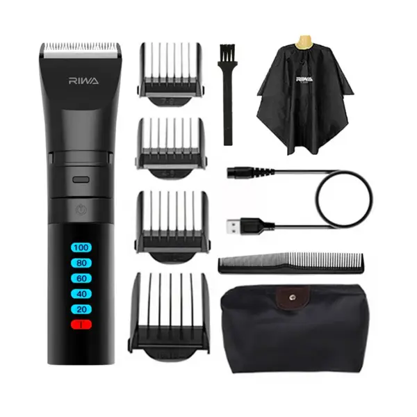 Nabíjateľný zastrihávač vlasov a fúzov, RE-6110