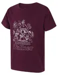 Husky Tee Mushroom K 152, purple Dětské bavlněné triko