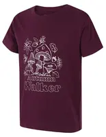 Husky Tee Mushroom K 152, purple Dětské bavlněné triko