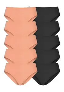 GO IN Nohavičky  svetlohnedá / čierna