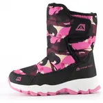 ALPINE PRO IREMO Detské snehule, ružová, veľkosť