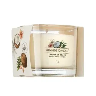 Yankee Candle Coconut Beach votivní svíčka 37 g