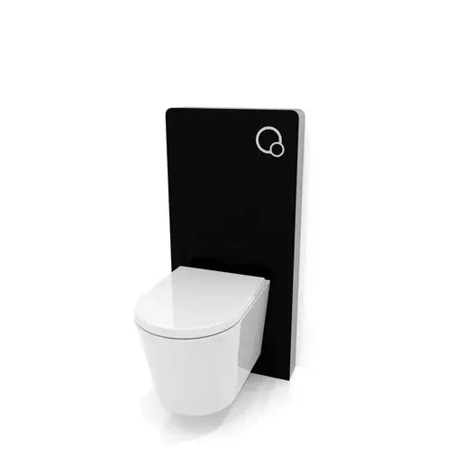 Závesný WC set SAT Brevis do ľahkých stien / predstenová SIKOSGBRETORBL