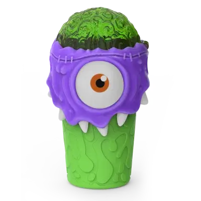 Slushy Maker Monster výroba ledové tříště - Fialová hlava