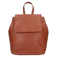 Kožený dámský batoh SendiDesign Apolene - koňak
