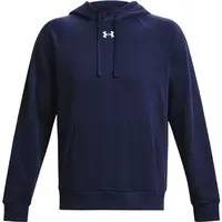 Under Armour RIVAL FLEECE HOODIE Pánska mikina, tmavo modrá, veľkosť M