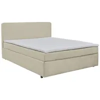 MID.YOU AMERICKÁ POSTEL, 180/200 cm, béžová