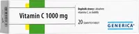 GENERICA Vitamin C 1000 mg 20 šumivých tablet