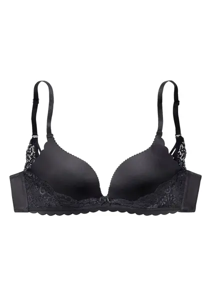 LASCANA Podprsenka  čierna