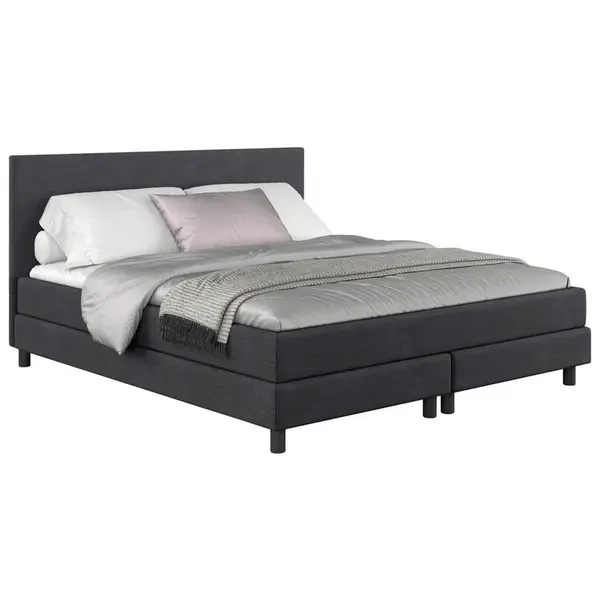 MID.YOU AMERICKÁ POSTEL, 180/200 cm, tmavě modrá