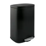 Spirella Spirella pedálový odpadkový kôš akira matná čierna oceľ soft-close 12 l 10.21563