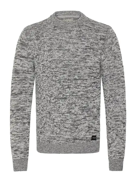 BLEND Sveter  sivá melírovaná