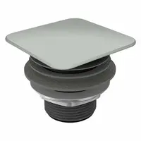 Kaldewei neuzatvárateľný odtokový ventil so smaltovaným krytom odtoku cool grey 30 905900000663