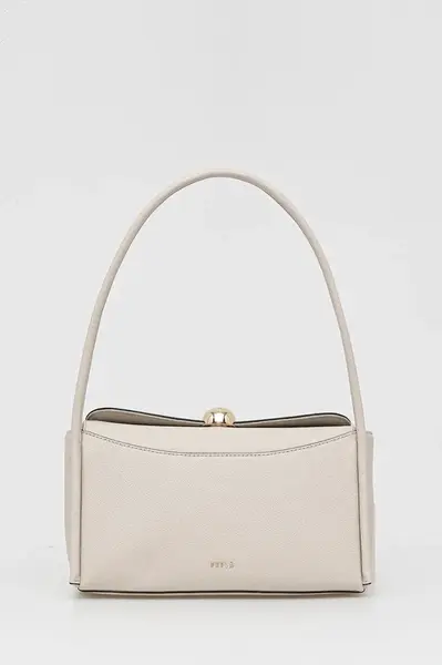 Kožená kabelka Furla Nicole M Boston Bag