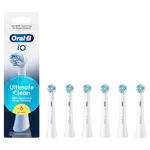 ORAL-B iO Series Ultimate Clean kartáčkové hlavy, bílé 6 ks