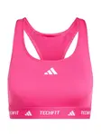 ADIDAS PERFORMANCE Športová podprsenka  ružová / biela