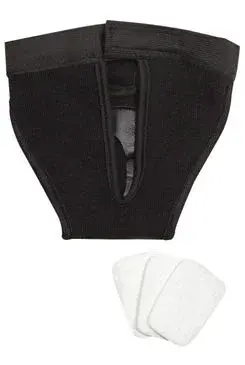 Hárací kalhotky černé 50x59cm velikost 4 Kar