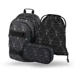 BAAGL SADA 3 Skate Harry Potter Relikvia smrti: batoh, peračník, vrecko