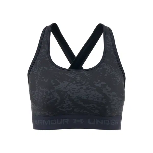 Women's Sports Compression Bra Under Amour Crossback Mid Print