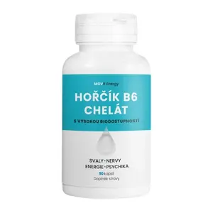 Movit Hořčík B6 Chelát 100 Mg 90 kapslí