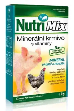 Nutrimix pro prasata a drůbež mineral 1kg
