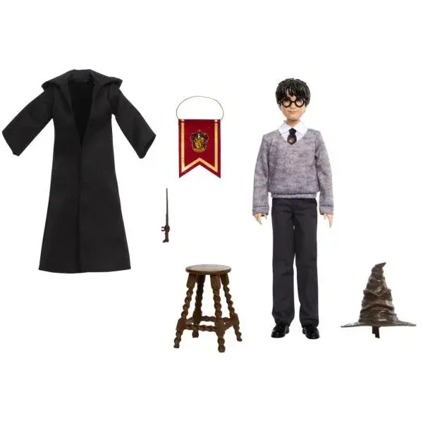 Mattel Harry Potter Bábika harry potter a triediaci klobúk