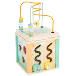 Small foot Motorická kocka v pastelových farbách