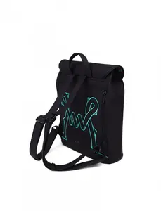 Batoh VUCH Joanna in Bloom Rosehip, černý limitovaná edice