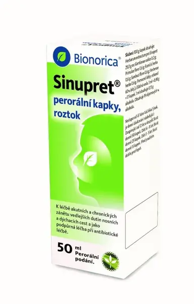 Sinupret kapky  50ml
