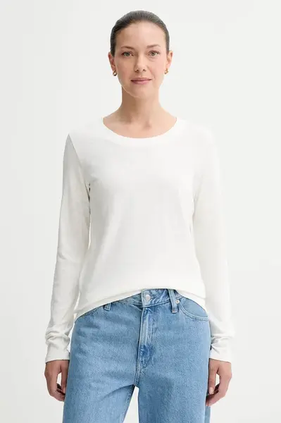 Bavlnené tričko s dlhým rukávom Marc O'Polo