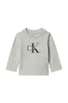 Tričko s dlhým rukávom pre bábätká Calvin Klein Jeans