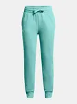 Tyrkysové tepláky Under Armour UA Rival Fleece Joggers